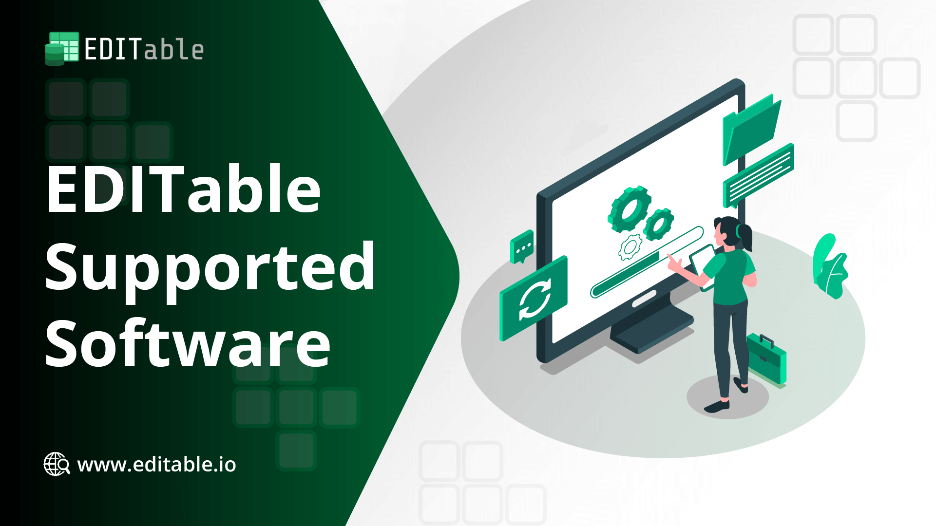 Supported Software Version Supported Software - EDITable - Editable